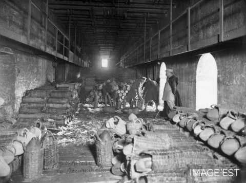 Dépôt d'obus à la mine d'Amermont (Bouligny)